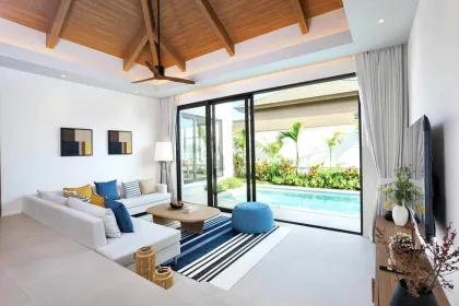 3 Schlafzimmer, 3 Badezimmer Villa mit Privatpool zur Miete in Nai Harn