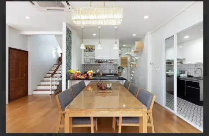 4-Bedroom 3-Bath Sino-Portuguese Style Villa for Rent in Koh Kaew