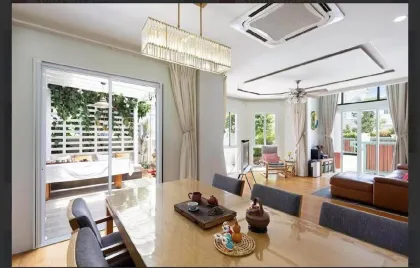 4-Bedroom 3-Bath Sino-Portuguese Style Villa for Rent in Koh Kaew