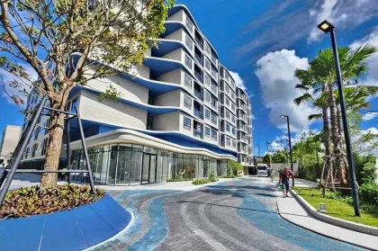 Кондо с видом на бассейн Dcondo Reef Phuket 1 спальня в аренду