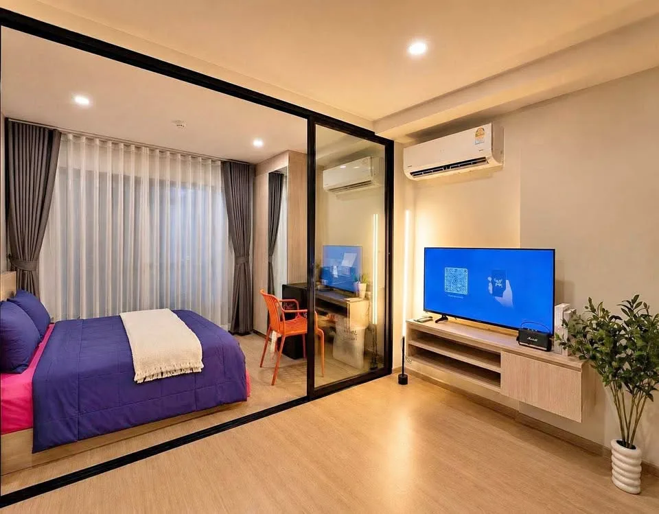 อพาร์ตเมนต์ 1 ห้องนอนทันสมัยให้เช่า ที่เมซอง วีร่า กะทู้