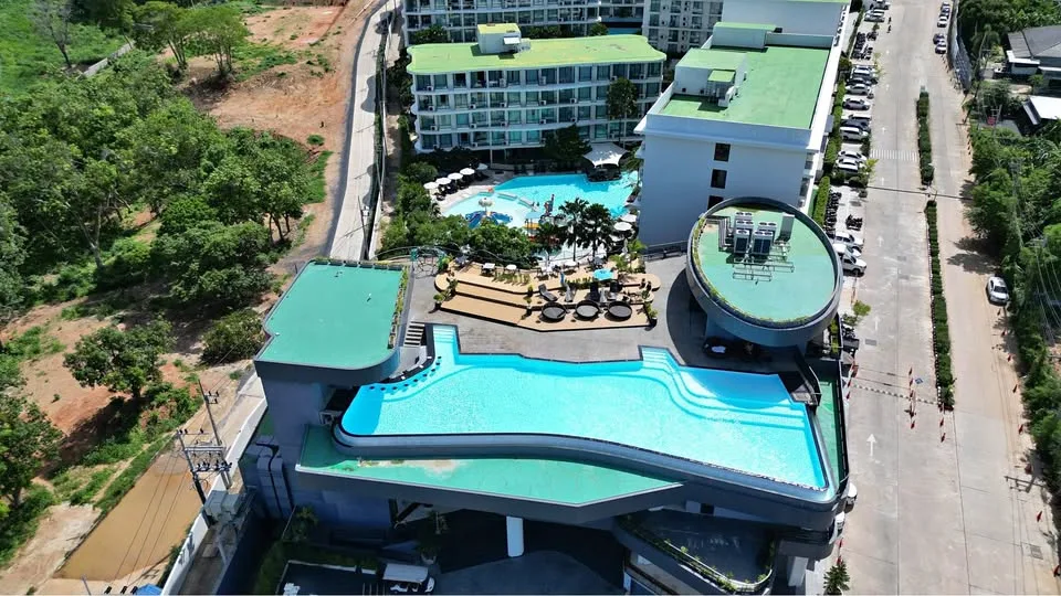 Apartamento de lujo 1 hab 1 baño en Wyndham La Vita, Nai Harn