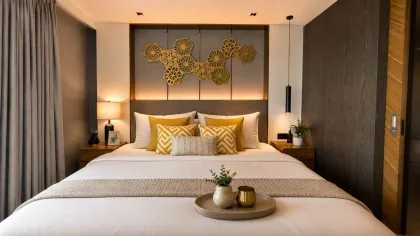 Apartamento de lujo 1 hab 1 baño en Wyndham La Vita, Nai Harn