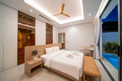 Villa de luxe avec piscine 4 chambres à louer à Chalong