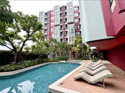 Современная 1-комнатная квартира The Base Bukit рядом с Central Phuket
