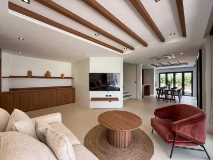 วิลล่าสระว่ายน้ำ 3 ห้องนอน 3 ห้องน้ำ ให้เช่าใน Patak Villa ชะลอ่ง