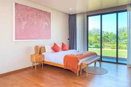 Villa con piscina privada y vista al mar de 3 habitaciones en Rawai