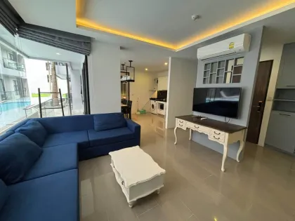 2-комнатная квартира с 2 ванными в Palmyrah Surin Condo у пляжа