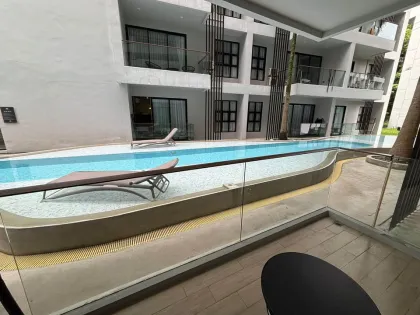 2-комнатная квартира с 2 ванными в Palmyrah Surin Condo у пляжа