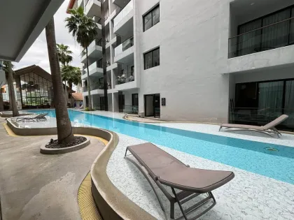 2-комнатная квартира с 2 ванными в Palmyrah Surin Condo у пляжа