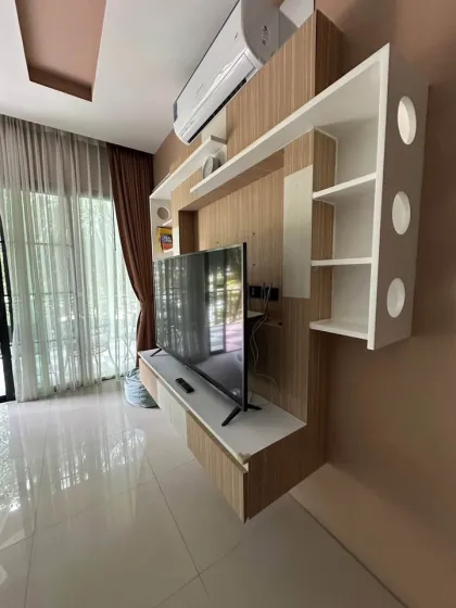 Просторная квартира 1 спальня 2 санузла в аренду в Chalong Miracle Lakeview, Пхукет