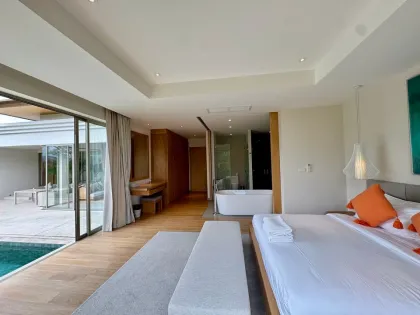 Bali-Stil 4-Zimmer-Villa mit Pool zur Miete in Cherng Talay, Bang Tao