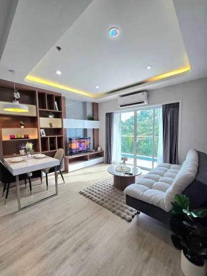 Квартира с 1 спальней в аренду в кондоминиуме Phanason Green Place, Пхукет Таун