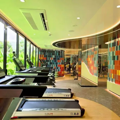 Современная квартира с 1 спальней в The Base Rise Phuket на аренду