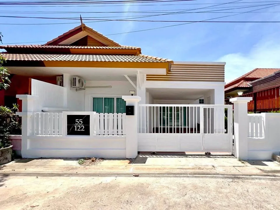 บ้านให้เช่า 2 ห้องนอน 2 ห้องน้ำที่โซมบุญสุข หมู่บ้านท่าเล