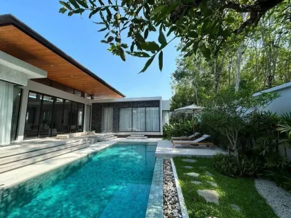 Аренда роскошной виллы с 3 спальнями и бассейном в Botanica Modern Loft 1