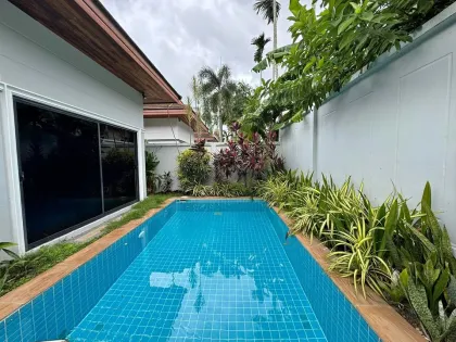3-Bedroom 2-Bath Villa with Private Pool for Rent in Chalong