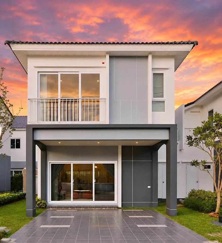 Supalai Palm Springs Bangjo现代三卧室家庭住宅