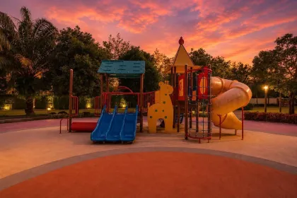 Современный семейный дом с 3 спальнями в Supalai Palm Springs Bangjo