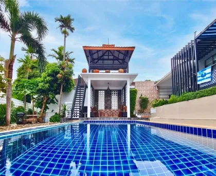4-Bedroom 3-Bath Private Pool Villa at Baan Suan Neramit 5, Thalang