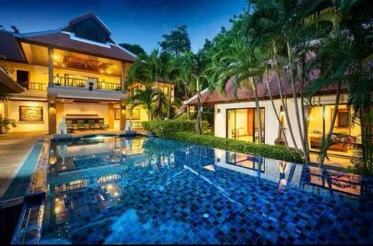 4 Bedroom Luxury Villa for Rent at Nai Harn Baan Bua, Phuket