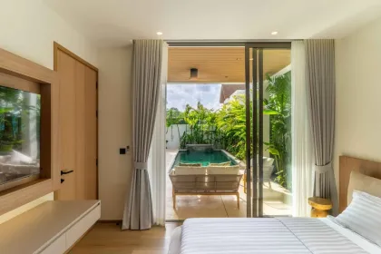 Роскошная вилла с бассейном 3 спальни в аренду, Malai Villas, Бангджо