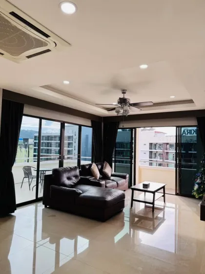 2 спальни и 3 ванные в Patong Elite Condo на аренду