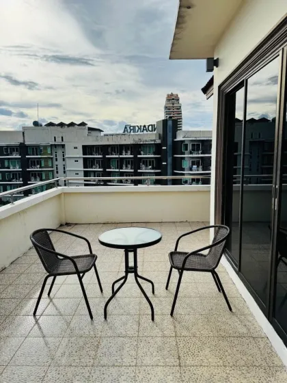 2 спальни и 3 ванные в Patong Elite Condo на аренду