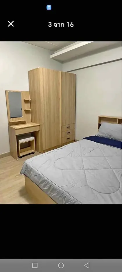2 спальни, 1 ванная в Baan Phon Housing Estate, аренда 7000 бат/мес