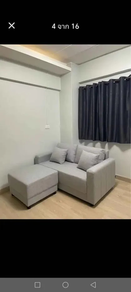 2 спальни, 1 ванная в Baan Phon Housing Estate, аренда 7000 бат/мес