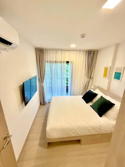 Современная квартира с 1 спальней в аренду в The Base Bukit Phuket