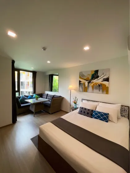 1 спальня, 1 ванная квартира в аренду в The Base Central Phuket