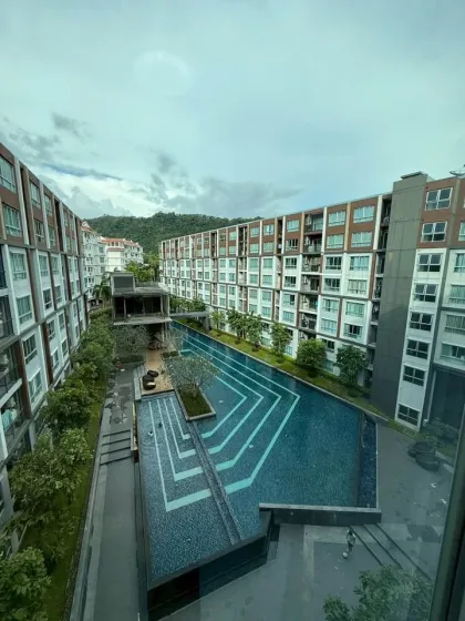 Современная 1-комнатная квартира в аренду в D Condo Mine, Кату