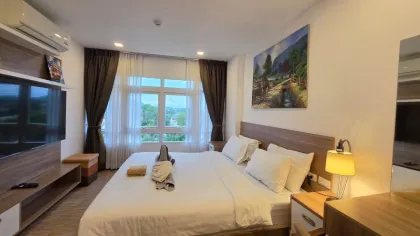 Appartement spacieux 1 chambre près de la plage Nai Harn