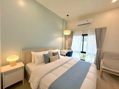 บ้านทาวน์เฮ้าส์ 2 ห้องนอน 2 ห้องน้ำ ให้เช่าในเชิงทะเล