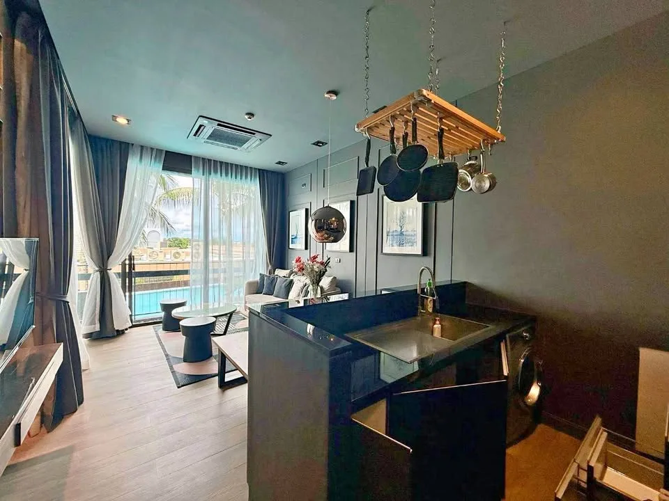 Apartamento de lujo de 1 dormitorio con piscina privada en Saturdays Residence