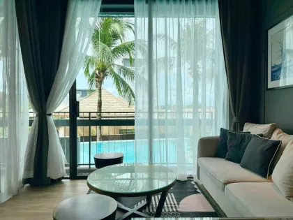 Роскошная квартира с 1 спальней и частным бассейном в Saturdays Residence