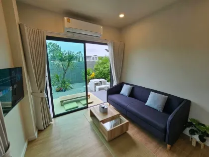 2 Bedroom, 2 Bathroom Single-Floor House for Rent in Chalong