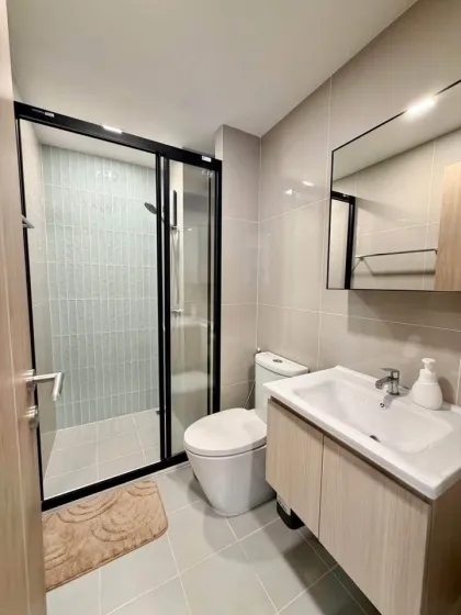 Угловая квартира с 1 спальней в аренду в The Base Bukit Phuket