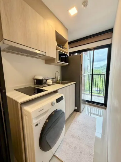 Угловая квартира с 1 спальней в аренду в The Base Bukit Phuket