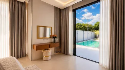 Villa avec piscine à louer - 3 chambres, 3 salles de bain près de la plage de Bangtao