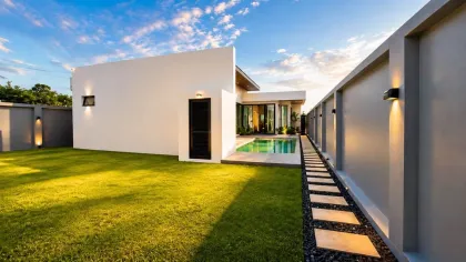 Villa avec piscine à louer - 3 chambres, 3 salles de bain près de la plage de Bangtao