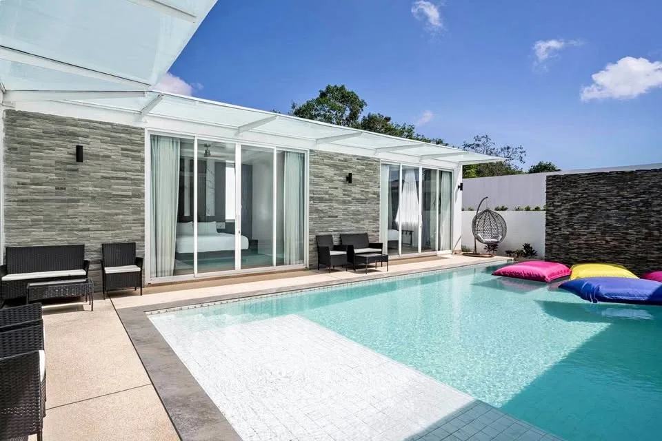 Luxuriöse 6-Schlafzimmer-Poolvilla zur Miete in Rawai