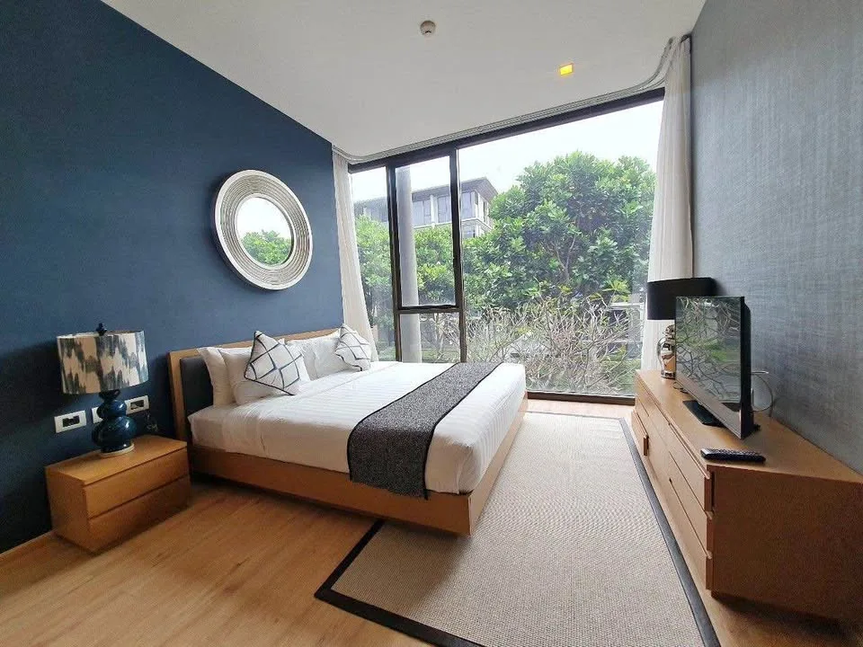 Condo de lujo 2 hab 2 baños en alquiler en Baan Mai Khao, playa Mai Khao