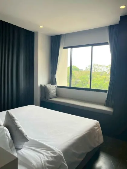 คอนโดสมัยใหม่ 1 ห้องนอน ใกล้หาดในหาน ภูเก็ต