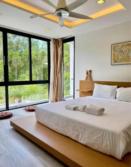 Villa con 3 Habitaciones y 4 Baños en Laguna Park con Piscina en Alquiler