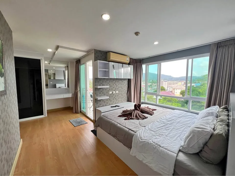 อพาร์ทเมนท์ 2 ห้องนอน 2 ห้องน้ำให้เช่าใน Plus 2 Condo, Kathu