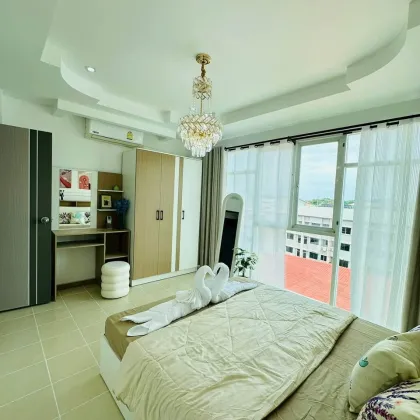 2-комнатная квартира в аренду в Pornsawan Condo, Вичит, Пхукет