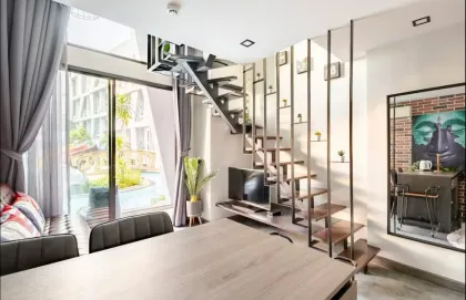 1 Bedroom Loft-Style Pool Access Condo at Utopia Loft