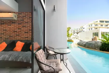1 Bedroom Loft-Style Pool Access Condo at Utopia Loft